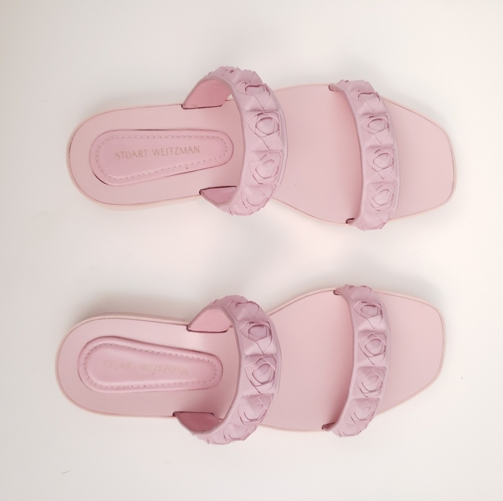 Stuart Weitzman Rosita Dual Strap Slide Sandal6